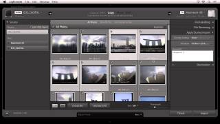 Lightroom 5 Importing Your Images  Adobe Lightroom [upl. by Wesle]