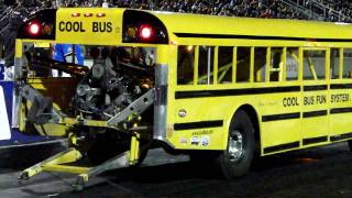 Wheel Standing School Bus [upl. by Romeyn844]