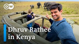 On Safari in the Maasai Mara  Dhruv Rathee visits a Maasai Village in Kenya [upl. by Etteoj]