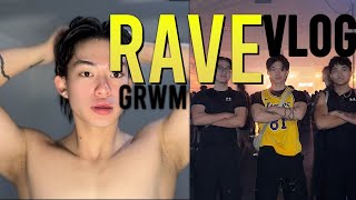 HARDSTYLE RAVE VLOG  GRWM [upl. by Vange]