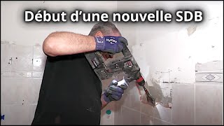 Nouvelle Salle De Bain en Travaux [upl. by Nihhi]