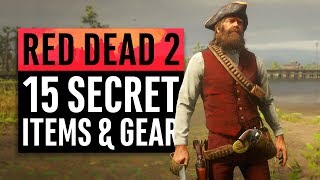 Red Dead Redemption 2  15 Secret Items and Unique Gear [upl. by Melville914]