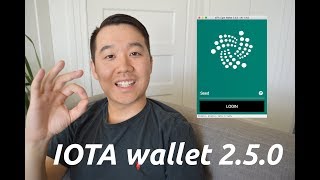 WHERE DID MY IOTA GO Using Wallet Version 250 [upl. by Thursby173]