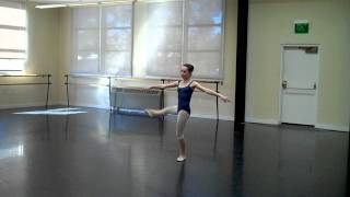 Ballet  Practicing Fouettés Robbie 13 [upl. by Meriel3]