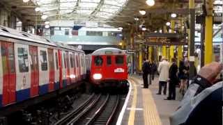 Last Metropolitan Line A60 Stock at Farringdon [upl. by Sulrac]