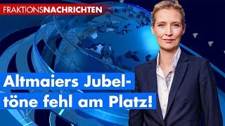 Altmaiers Jubeltöne fehl am Platz  Alice Weidel  AfDFraktion im Bundestag [upl. by Suvart]