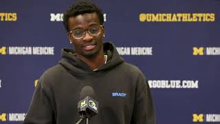 Ohio State vs Michigan 2023 Mikey Sainristil press conference [upl. by Monjan]