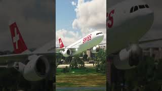 Airbus A330 SWISS Landing [upl. by Samella711]