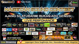 02 LIVE TOPIX STUDIO MAGETAN SOUND CONTEST  LAPANGAN SUGIHREJO KAWEDANAN MAGETAN [upl. by Aizitel961]