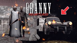 AYI TEDDY İLE ARABA KAÇIŞI  Granny Recaptured [upl. by Arawaj]