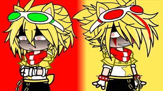 fleetway super sonic The Rehearsal Gacha club  evil fleetway super sonic [upl. by Stilwell]