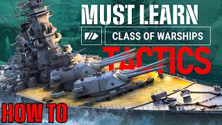 Every Battleship Player Should Learn These Tactics  HOW TO  World of Warships Legends [upl. by Hamehseer]