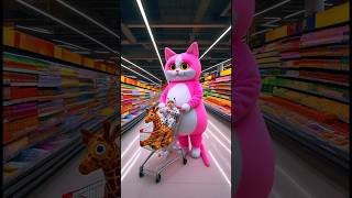 ❤️ Evolution of Catapillar Big cat Shopping Mall with Cute Baby 🥰 7 cat cute love shorts [upl. by Danialah450]