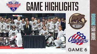 Hershey Bears vs Rochester 62 Game 6  2023 Calder Cup Playoffs [upl. by Acitel547]