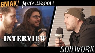 Metalliquoi  amp GNIAK   Interview  Soilwork [upl. by Astera]