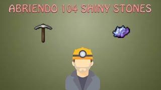 Abriendo 104 Shiny Stones  Achievement Petrologist  Tibia [upl. by Elvina]