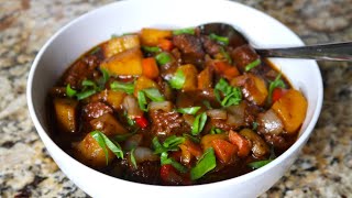 How To Make A Boneless Beef Stew [upl. by Jdavie]