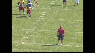 Punt Gunner Drills  Iowa State Football [upl. by Liuqa]