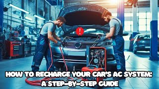 How to recharge your car’s AC system A stepbystep guide [upl. by Anifur]