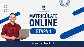 Matrícula Online UBB Admisión 2024  Etapa 1 [upl. by Aydin]