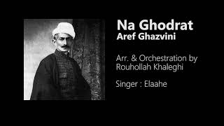 Aref Ghazvini  Na Ghodrat  عارف قزوینی  نه قدرت [upl. by Nniroc]