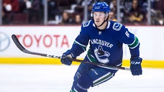 What gear does Brock Boeser use [upl. by Nauhs158]