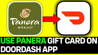 How To Use Panera Gift Card In DoorDash App 2024 [upl. by Ailedamla]