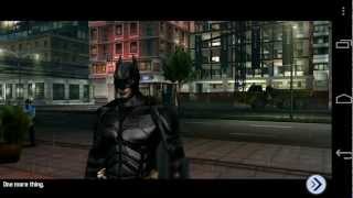 The Dark Knight Rises Playthrough for Android  Part 1 [upl. by Ormond]