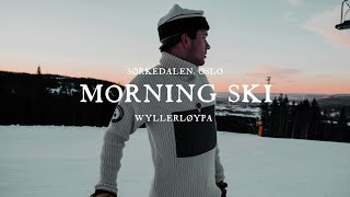 Amundsen Sports Early morning ski in Wyller Oslo [upl. by Azenav]