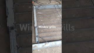 WINDOW GRILLS tutorial welding steel [upl. by Ettelrac953]