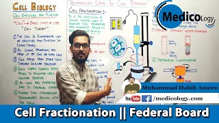 Cell Fractionation  Techniques Used in Cell Biology  Federal Board Biology XI [upl. by Naved]