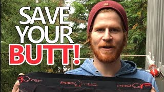 Save Your Butt Snowboard Crash Pants Review [upl. by Ahsekam803]