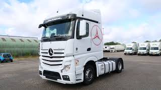 MercedesBenz Actros 1851 LS 4x2 Euro 6 2 Tanks year 2020 463749 km in TOP condition [upl. by Ennylcaj]