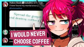 IRyS Joins the Coffee VS Tea War [upl. by Assenav]