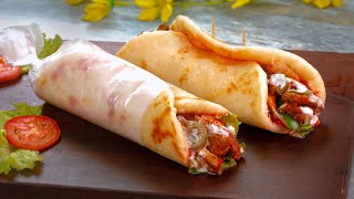 Chicken Shawarma Recipe By SooperChef [upl. by Htnicayh]