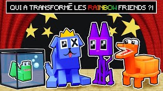 QUI A TRANSFORMÉ LES RAINBOW FRIENDS EN ANIMAUX SUR MINECRAFT [upl. by Imac]