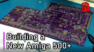 Building the Worlds Newest Amiga  The A500 24 [upl. by Riek]