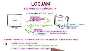 logjam tls vulnerablity [upl. by Ennahs]