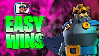 MINER MORTAR  EASY WINS 🤫🔥  Clash Royale [upl. by Waechter]