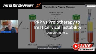 PRP vs Prolotherapy to Treat Cervical Instability [upl. by Hashimoto251]