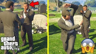 GTA 5  What Happens if You MEET FRANKLIN AFTER KILLING TREVOR in The Final Mission [upl. by Yemirej]