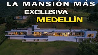 La MANSION mas INCREIBLE imponente y exclusiva de Medellin [upl. by Ketchan]