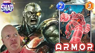 Stopping Armor Stopping Deathlok Marvel Snap Gameplay Day 85 [upl. by Aihseuqal]