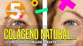 Cómo hacer colágeno natural con DOS sencillos ingredientes [upl. by Carree]