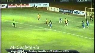 PERSIB VS CENTRAL COAST Mariners 33 MENPORA CUP 24 SEPTEMBER 2013 [upl. by Nacul]