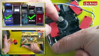 Como Solucionar problema de DIAGONALES en MAQUINA RECREATIVA ARCADE Machine JOY STICK DIAGONAL FIX [upl. by Griseldis]