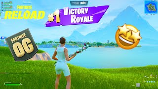 OG Fortnite Reload Gameplay  BEST Controller Settings For AIMBOT Piece Control 🧩 [upl. by Thier]