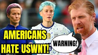 US Soccer Legend Alexi Lalas RUTHLESSLY CRUSHES USWNT amp Megan Rapinoe AMERICANS DONT LIKE YOU [upl. by Olga]