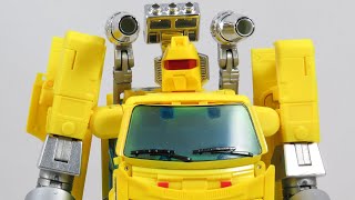 Transformers Masterpiece MP56 Riggorus [upl. by Attoynek]