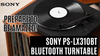 Transform Your Vinyl Experience with Sony PSLX310BT [upl. by Luthanen]